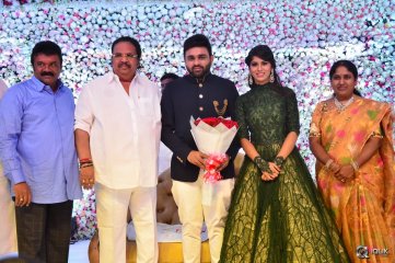 Celebs at Talasani Srinivas Yadav Daughter Wedding Reception